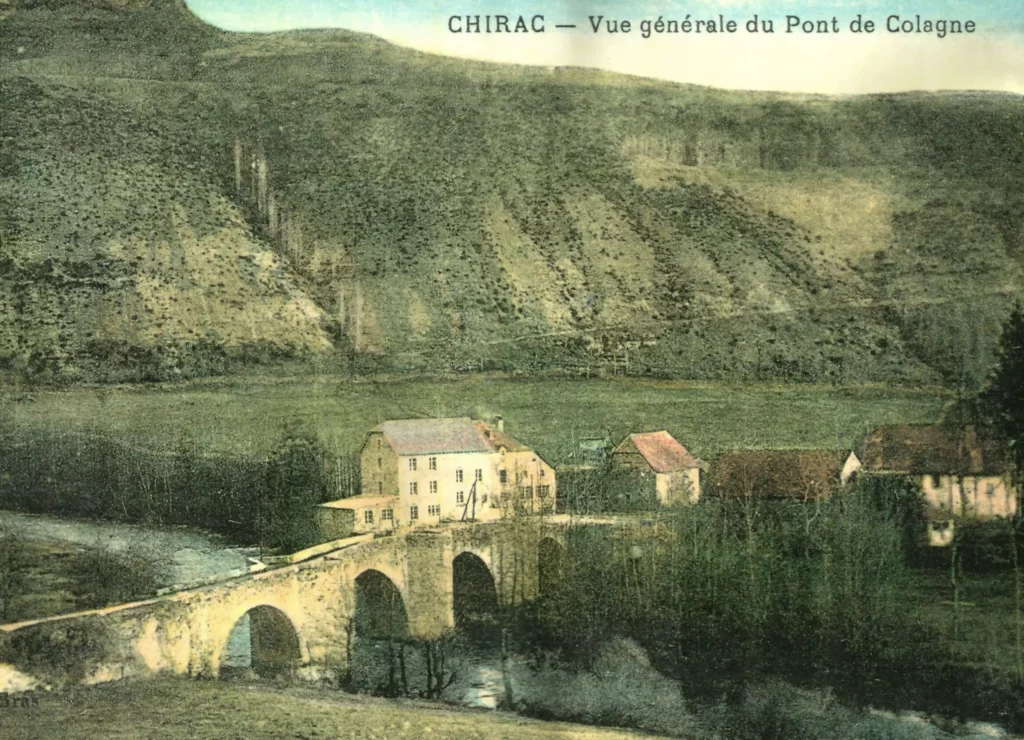 Photo d'archive du moulin de colagne