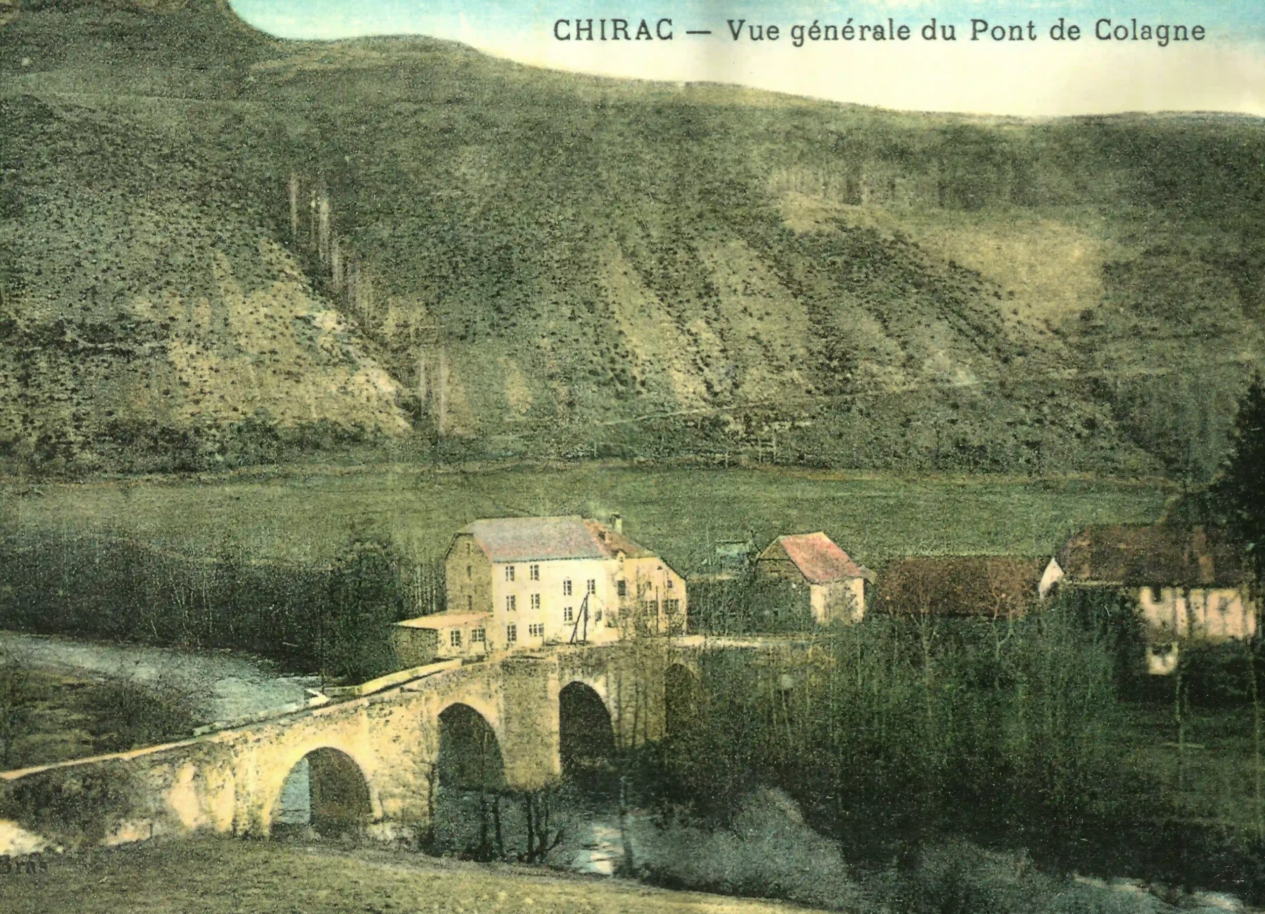 Photo d'archive du moulin de colagne