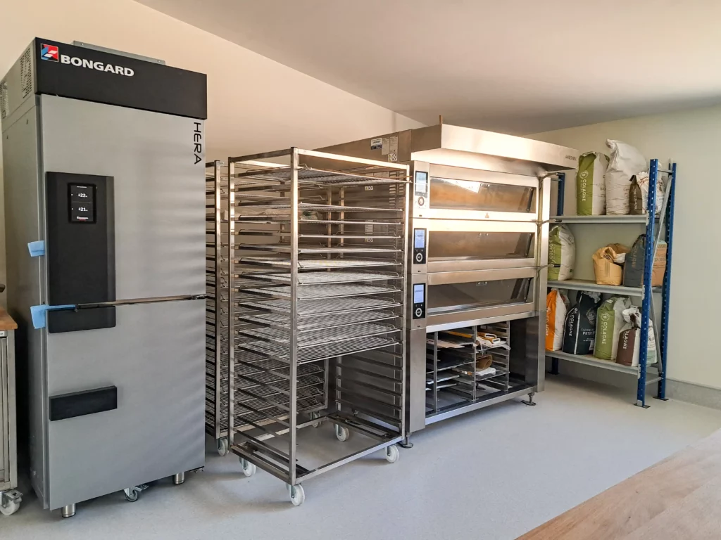 Fournil de formation en boulangerie du moulin de colagne - 2025