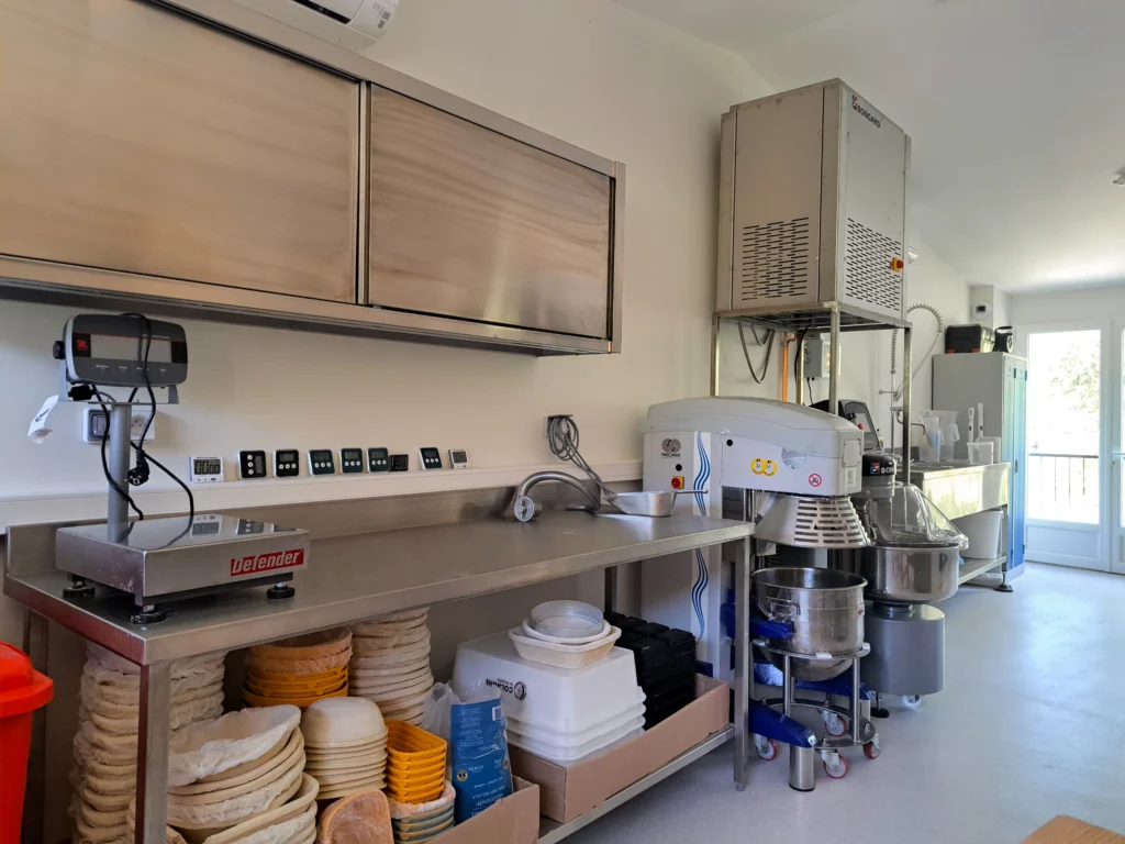Fournil de formation en boulangerie du moulin de colagne - 2025