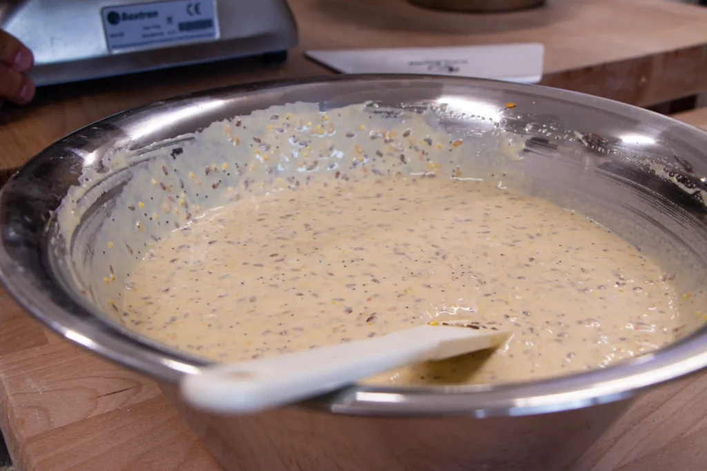 Recette de crakers au levain et aux graines