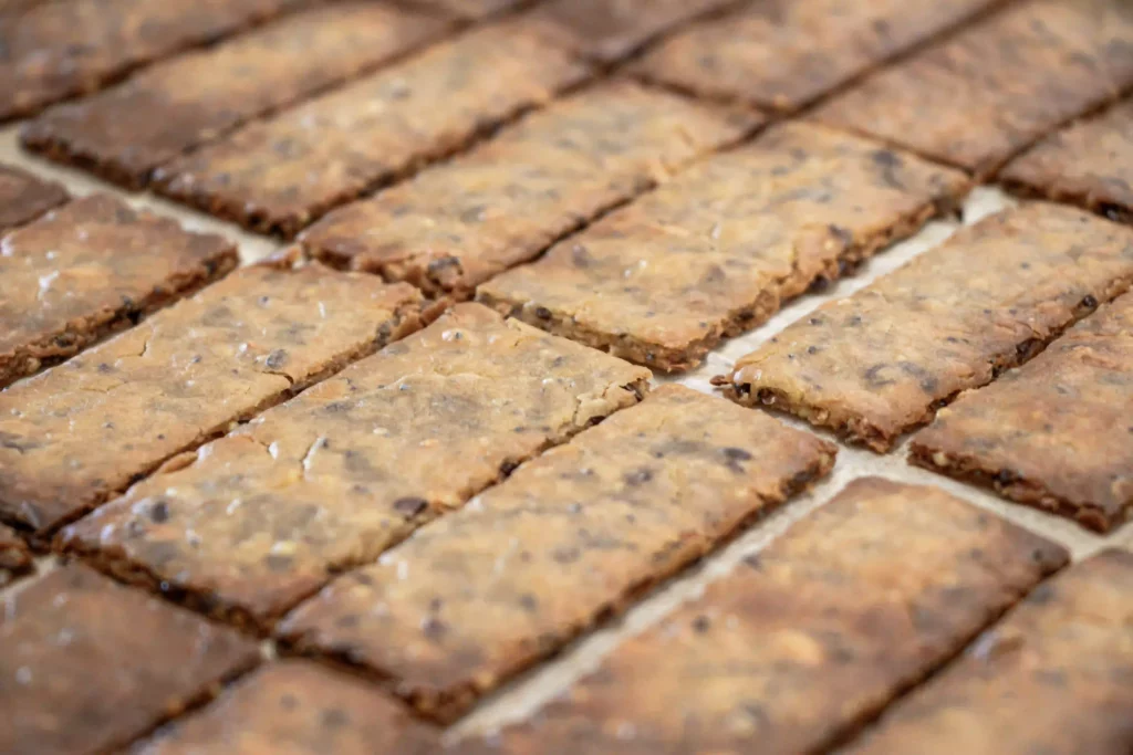 Recette de crakers au levain et aux graines