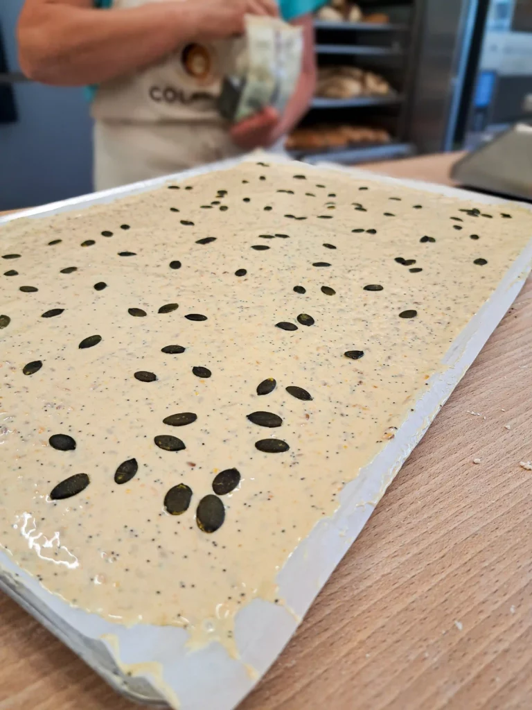 Receta de galletas de masa madre y semillas
