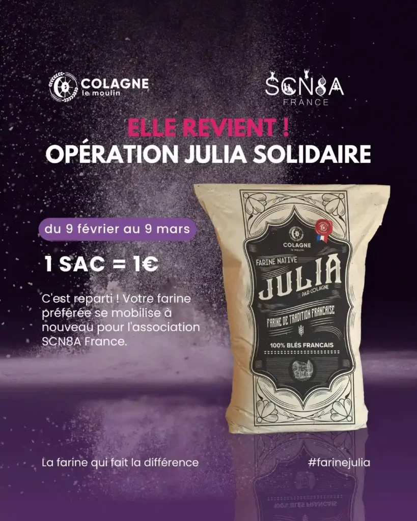 Elle revient, l'opération Julia solidaire 2026 - Moulin de Colagne
