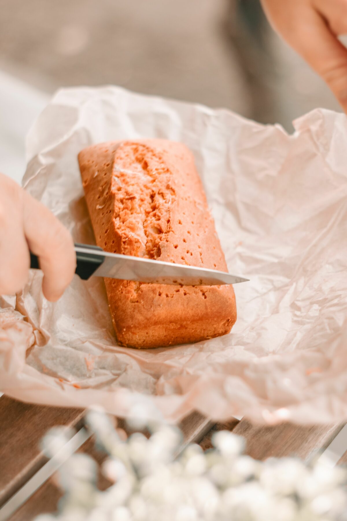 Cake salé au chèvre et au lard fumé