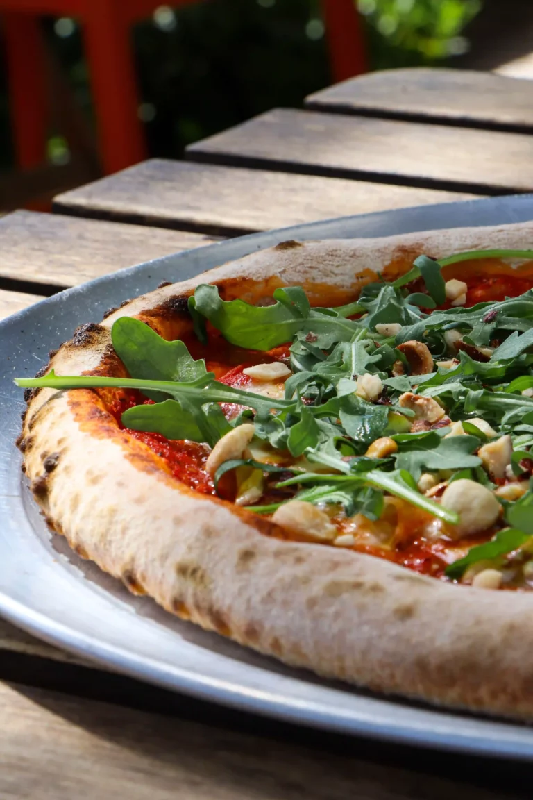 Pizza de masa madre